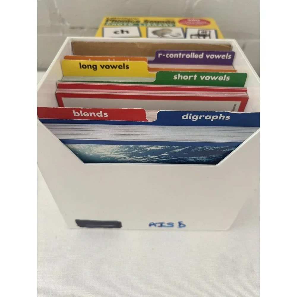 Lakeshore Phonics Sounds Photo Library 280 Cards RR166 Rare HTF